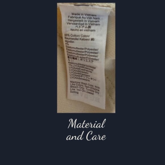 J. Crew Straight Leg Pants Comfortable Fit High Waisted Durable White W 28 NWT - Picture 4 of 7